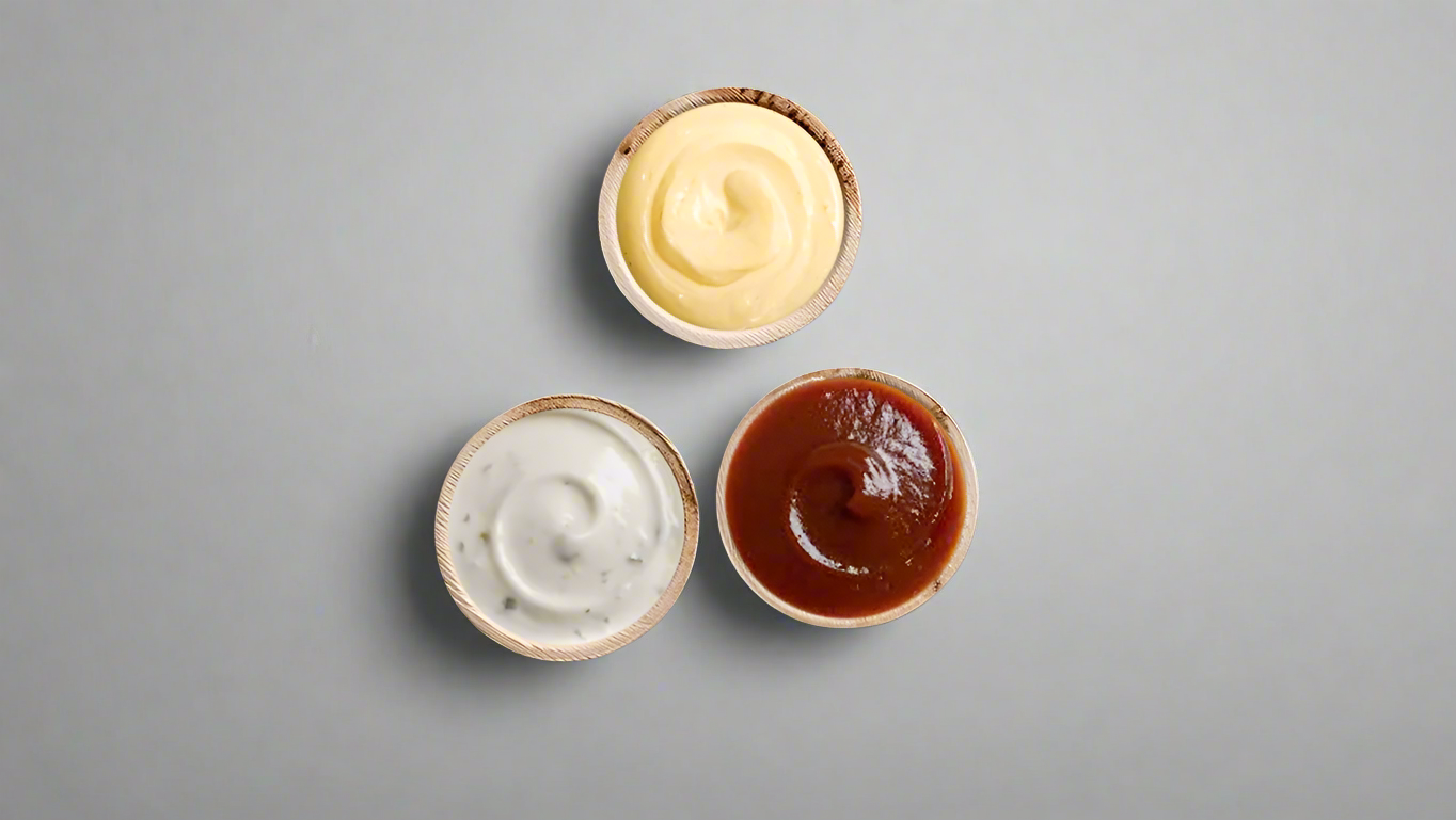 Round Dipping Bowl – 90 ml (10 cm)