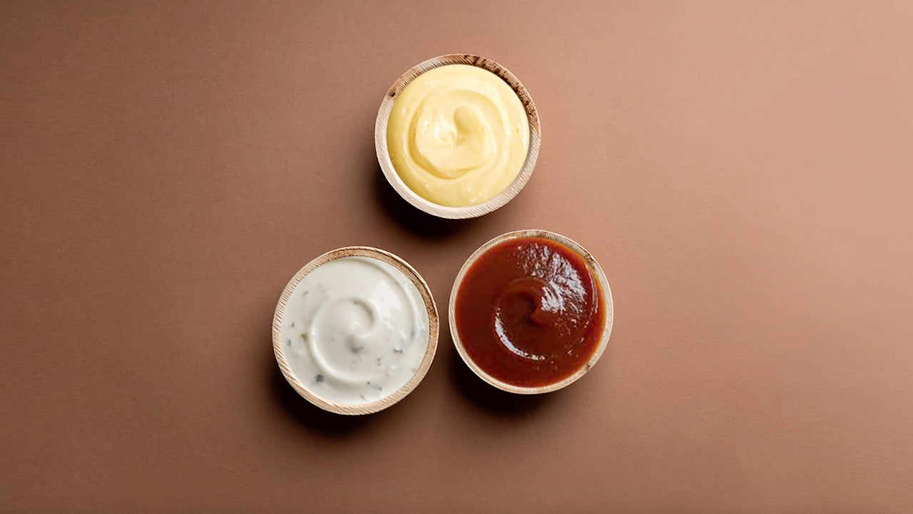 Round Dipping Bowl – 90 ml (10 cm)