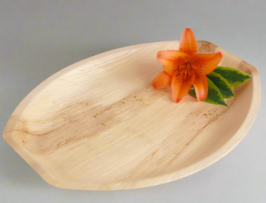 14 x 10-Zoll-Natur-Ovaltabletts (35 x 25 cm)
