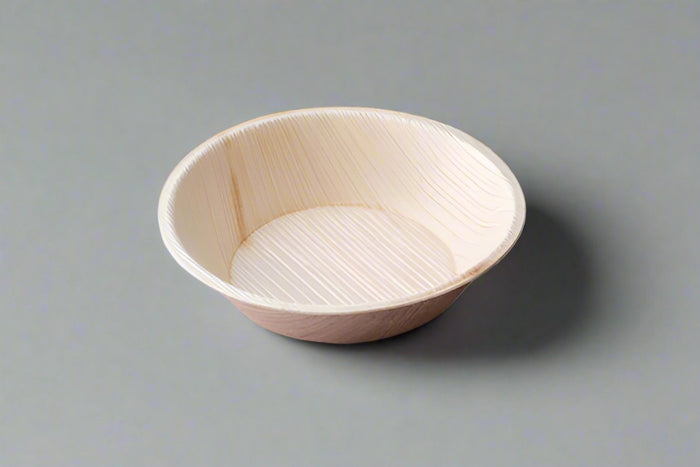 Palm Leaf Round Bowl – 300 ml (15 cm)