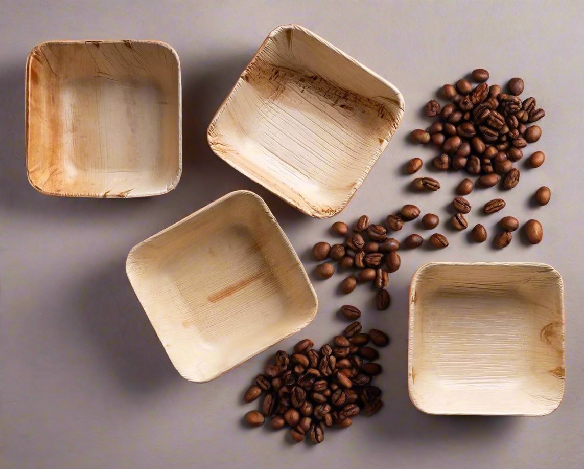 Nature Berlin palm-leaf tableware