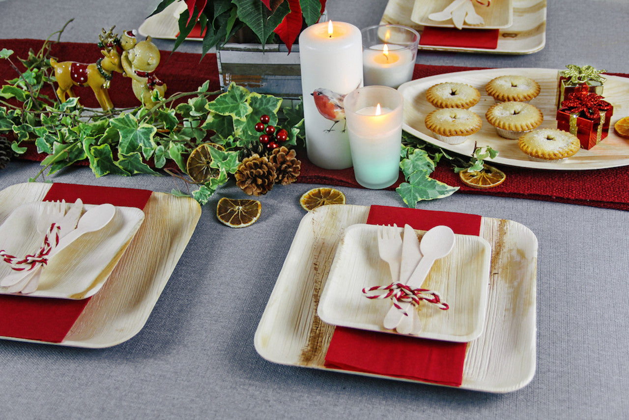 6-inch Nature Square Plate (15 x 15 cm)